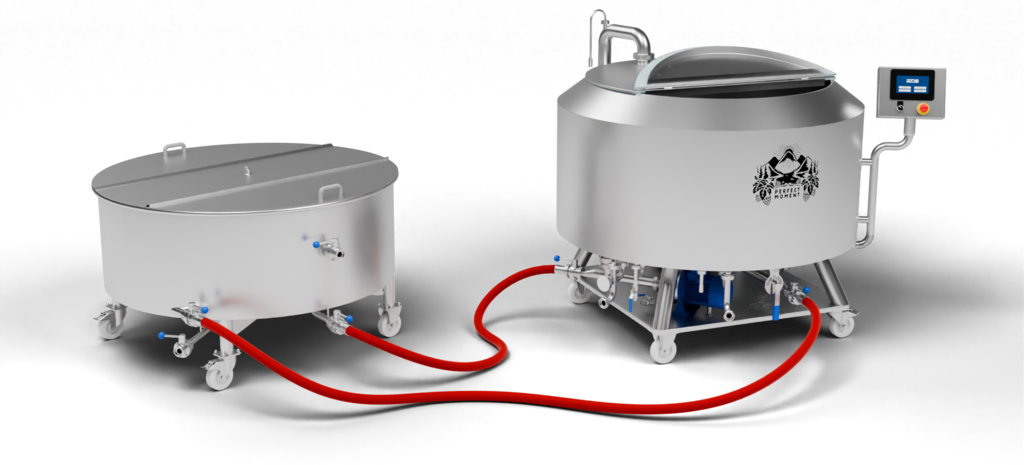 Brewiks Microbrewery 500 - 2-vessel brewhouse with lauter tun for 5 HL output