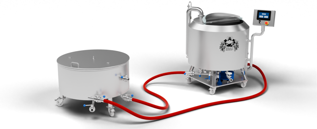 Brewiks Microbrewery 200 - 2-vessel brewhouse with lauter tun for 2 HL output